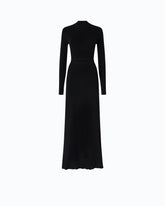 Langes Kleid aus Wollmix mit Cut-out -  | Pinko