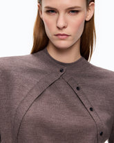 Ärmelloser Pullover mit integriertem Cardigan -  | Pinko