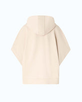 Fleece jacket with hood and chain -  | Pinko