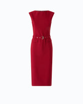 Midi sheath dress with belt -  | Pinko
