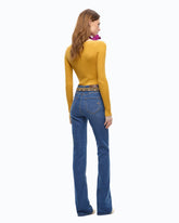 Flare-fit five-pocket jeans -  | Pinko