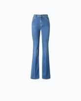 Flare-fit five-pocket jeans -  | Pinko