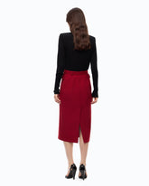 Pencil skirt with belt -  | Pinko