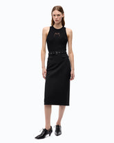 Pencil skirt with belt -  | Pinko