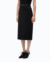 Pencil skirt with belt -  | Pinko