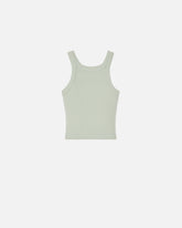 Cropped vest top with PINKO logo -  | Pinko