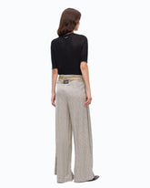 Short-sleeved T-shirt with frayed edges -  | Pinko