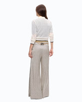 Cropped cardigan with polo collar -  | Pinko
