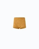 Fully rhinestoned wool-blend shorts -  | Pinko