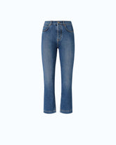 Slim-fit cropped jeans -  | Pinko