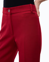 Trousers with pressed crease detail -  | Pinko