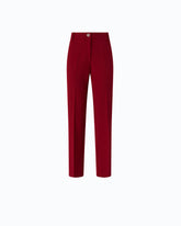 Trousers with pressed crease detail -  | Pinko