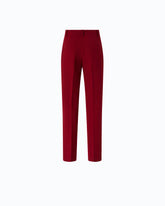 Trousers with pressed crease detail -  | Pinko