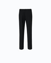 Trousers with pressed crease detail - Black | Pinko