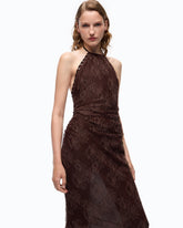 Langes Slipdress mit Spitze -  | Pinko