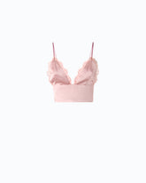 Bustier top with spaghetti straps -  | Pinko