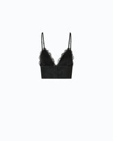 Bustier top with spaghetti straps -  | Pinko