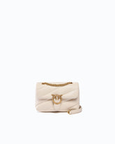 Baby Love Bag Puff Maxi Quilt New Buckle shoulder bag - White | Pinko