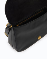Mittelgroße Ledertasche mit Love Birds Diamond Cut-Schließe -  | Pinko