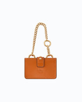 Nano Love Bag One aus Leder - Orange | Pinko