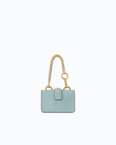 Nano Love Bag One aus Leder - Hellblau | Pinko