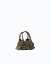 Accessoire Nano Escape Bag aus Leder - Braun | Pinko