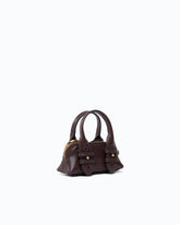 Accessoire Nano Escape Bag aus Leder - Dunkelrot | Pinko
