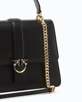 Medium New Love handbag with jewel buckle PINKO Galleria -  | Pinko