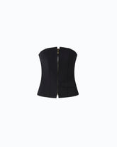 Bustier-Top mit Reißverschluss -  | Pinko