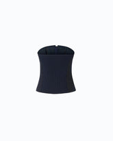 Bustier top with zip -  | Pinko