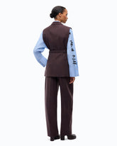 Vest with open sides and belt -  | Pinko