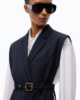 Vest with open sides and belt -  | Pinko