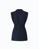Vest with open sides and belt -  | Pinko