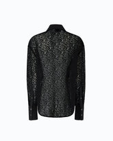 Lace shirt with pockets - Black | Pinko