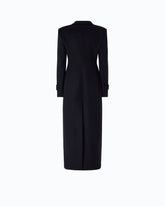 Long coat in wool-blend cloth -  | Pinko