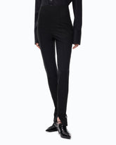 Skinny trousers in bi-stretch technical fabric -  | Pinko