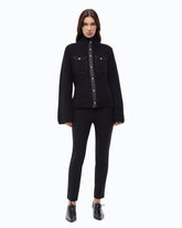 Ribbed cardigan with pockets - Black | Pinko