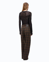 Floral stretch lace sweater -  | Pinko