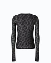 Floral stretch lace sweater -  | Pinko