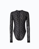 Body-Pullover aus floraler Stretch-Spitze -  | Pinko