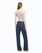 Lightweight ribbed sweater -  | Pinko