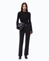 Lightweight ribbed sweater - Black | Pinko