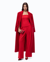Long jumpsuit with bodice - Red | Pinko