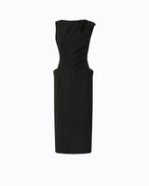 Midi sheath dress with jewel detail -  | Pinko