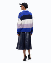 Striped alpaca-blend sweater -  | Pinko