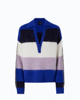 Striped alpaca-blend sweater -  | Pinko