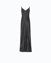 Langes Slipdress-Kleid aus Satin -  | Pinko