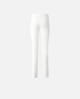 Trousers with adjustable hem slit detail -  | Pinko