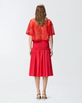 Midi skirt with elasticated band -  | Pinko