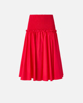 Midi skirt with elasticated band -  | Pinko